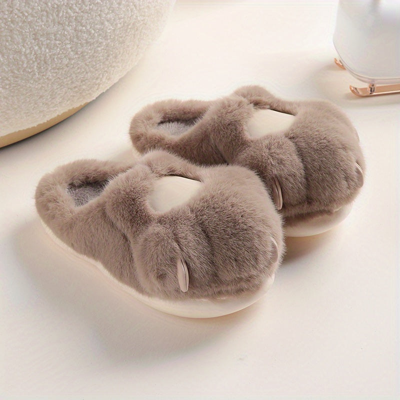 Emilia - Antislippantoffels met schattig kattenpootontwerp voor ultiem comfort