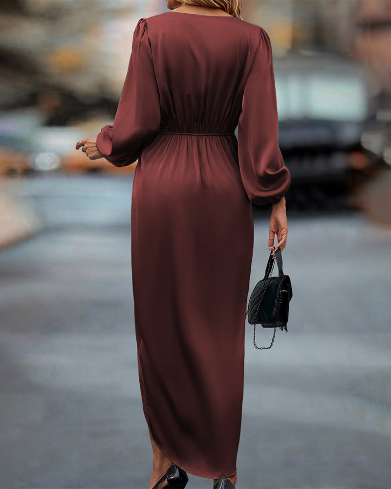 Dariella - Elegante midi-jurk met sierlijk silhouet