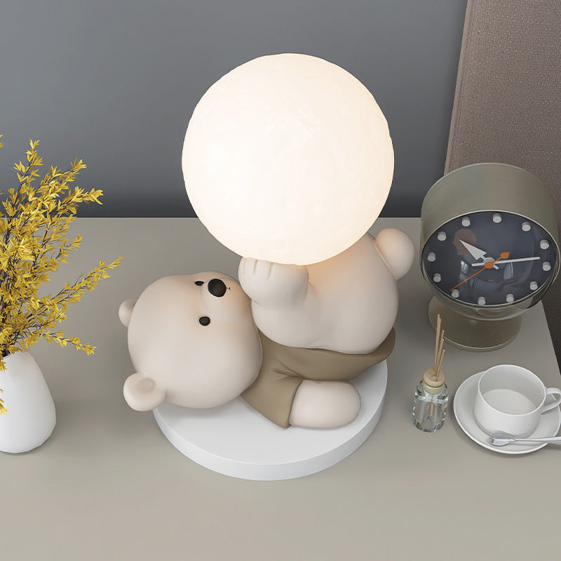 GlowBear – Beer vormige LED tafellamp met touchfunctie en nachtlamp