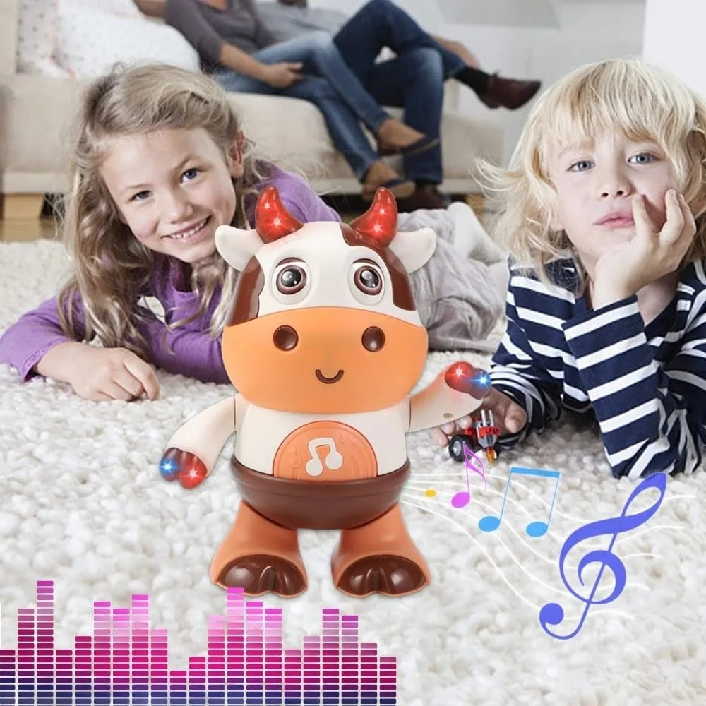 JoyMoove – Dansende koe speelgoed met muzieklampjes en speelse bewegingen