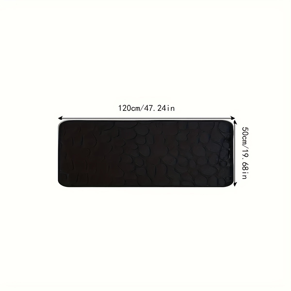 SafeStep - Stijlvolle antislip rechthoekige badmat met zachte, absorberende textuur