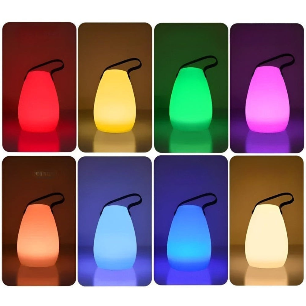 LuminaFlair - Waterdichte draadloze LED-lamp met kleurveranderend licht