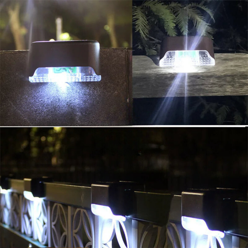 LumiStep – Op zonne-energie werkende trapverlichting voor veiligheid en stijl buitenshuis 1+1 Gratis