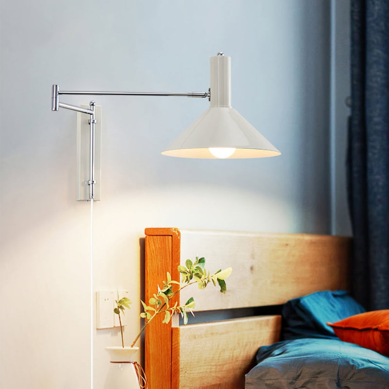 LumiCraft – Verstelbare Wandlamp met Lange Buigbare Arm