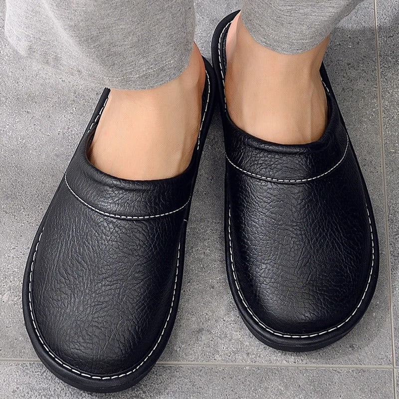 Marisse – Pantoffels met platte zool en open achterkant