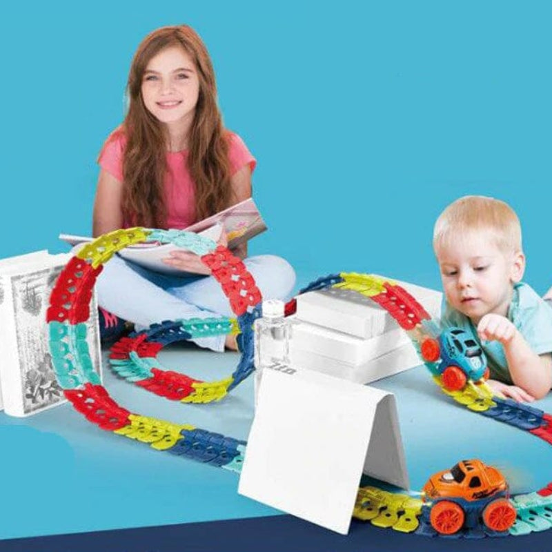 TrackJoy – Magnetische autospeelset die creativiteit en actief spel stimuleert