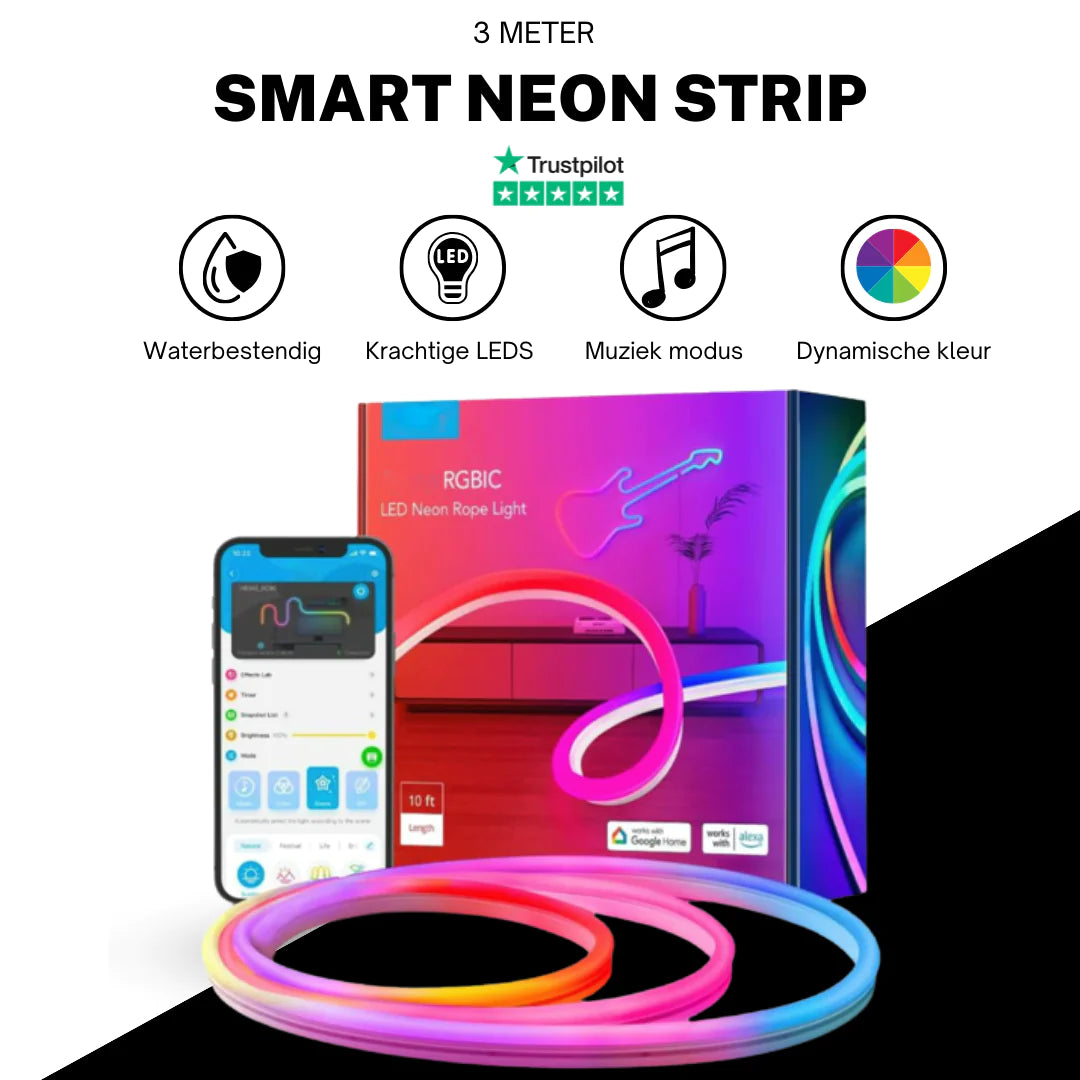 NeonGlow™ - Slimme Neon Strip (Bijna Uitverkocht)