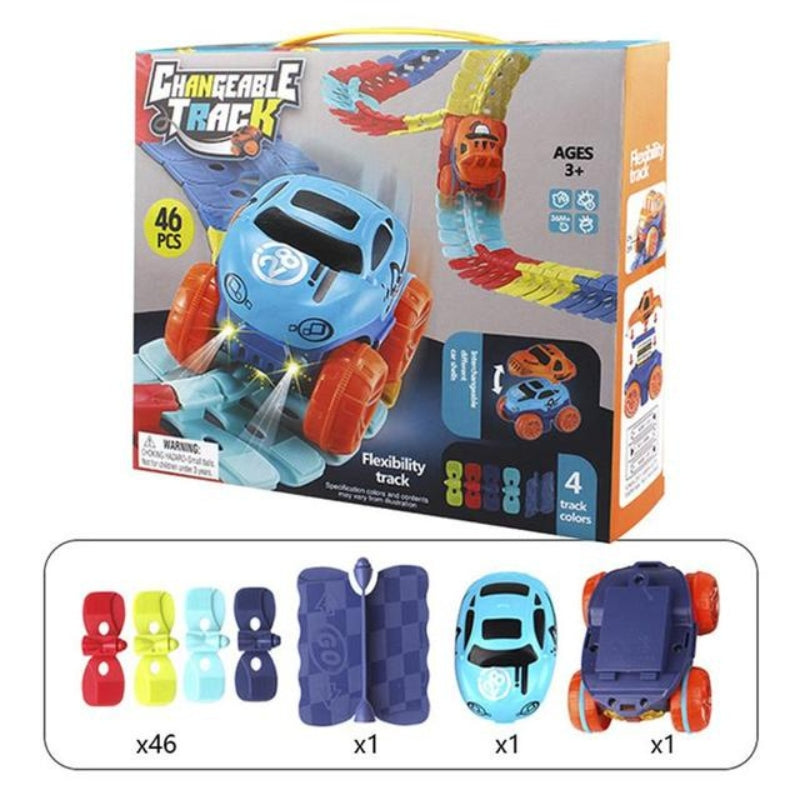 TrackJoy – Magnetische autospeelset die creativiteit en actief spel stimuleert