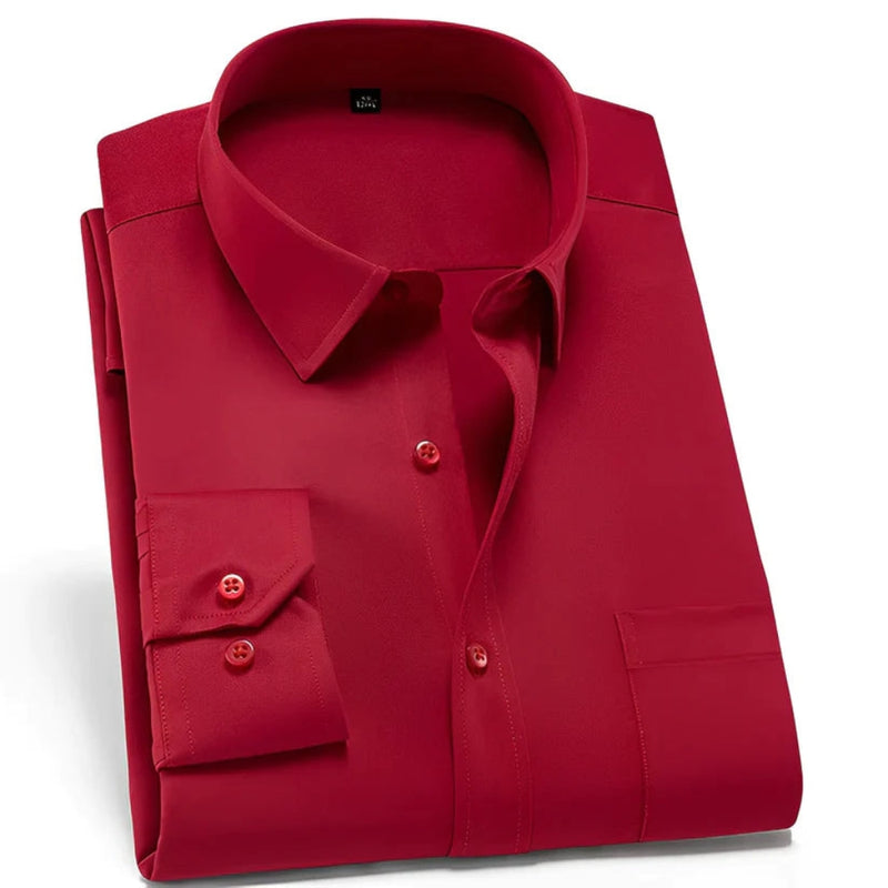 Jordan - Elegant overhemd met knoopsluiting en lange mouwen