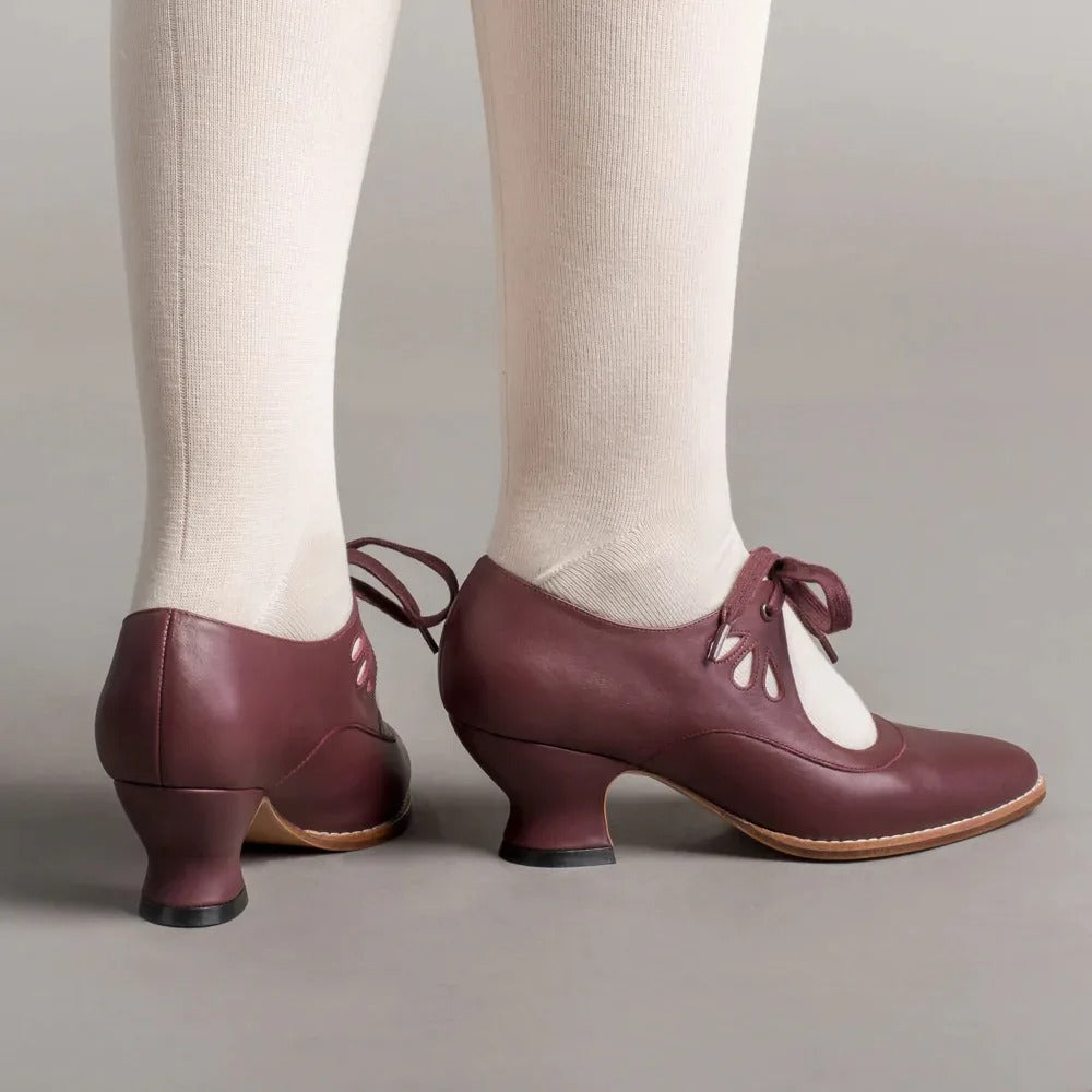 Alsia - Elegante Schoenen met Hak en Verstelbare Veters