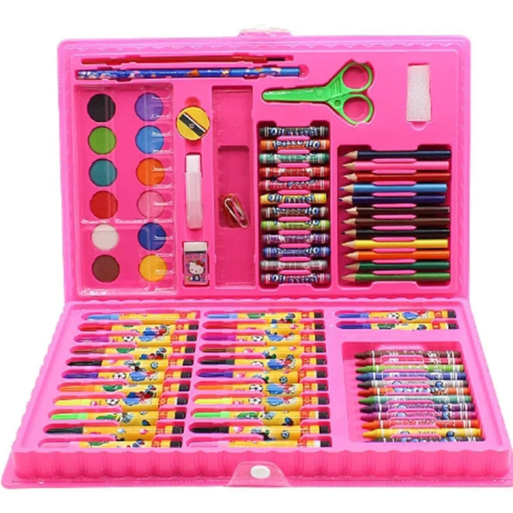 CraftiKidz – Complete tekenset van 208 stuks voor beginnende makers en jonge kunstenaars