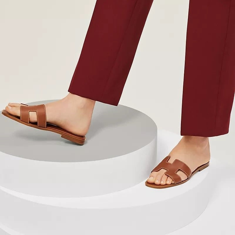 Jasmine - Open Teen Pantoffels met Uitgesneden Ontwerp
