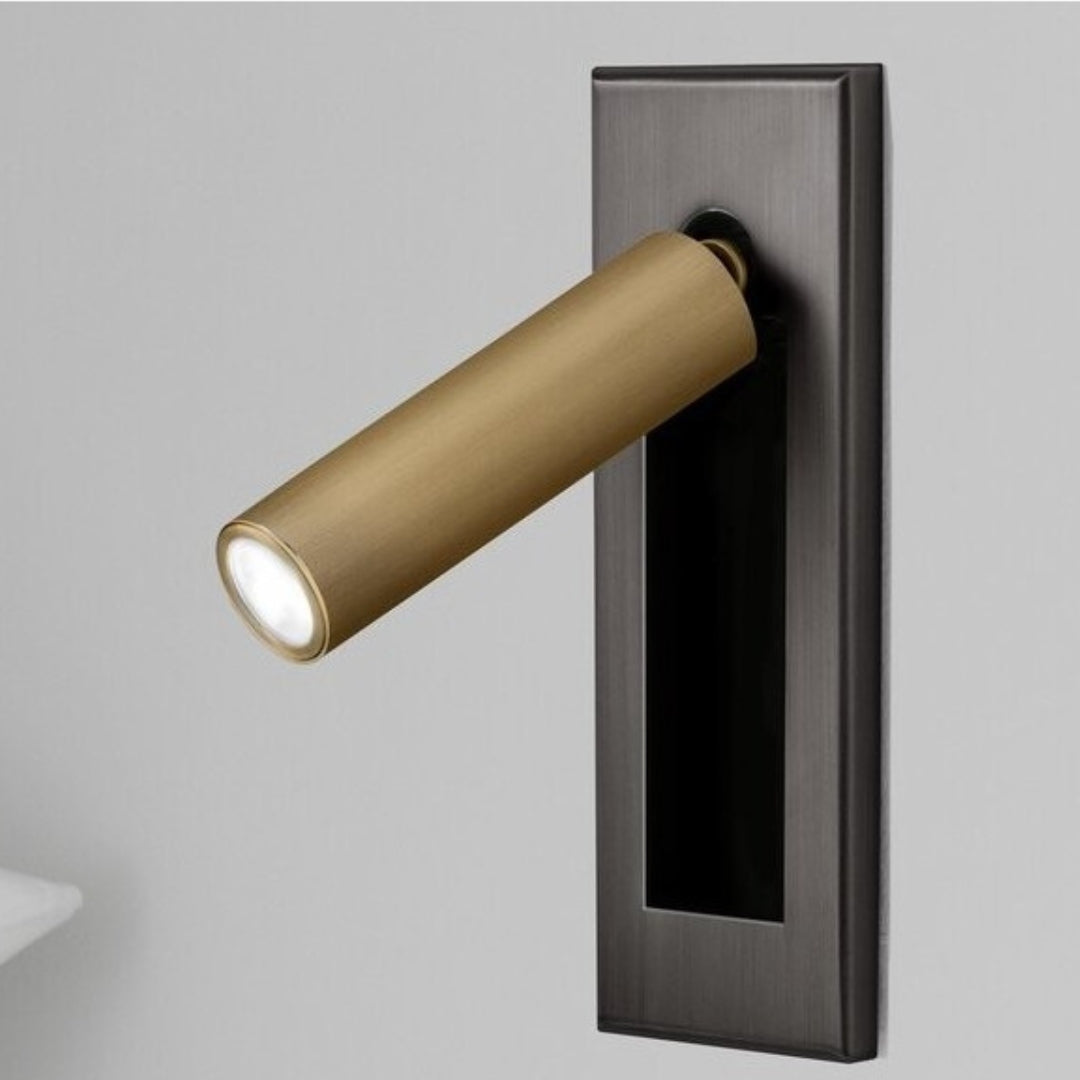 NovaGlow - Moderne wandlamp met verstelbare lichtbundel en handige uitschuifbare schakelaar