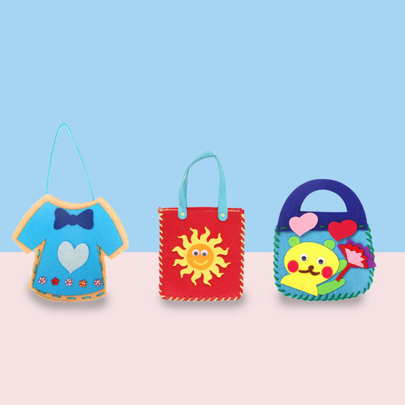 FunStitch - DIY kindertassen met eenvoudig naaien en lijmen