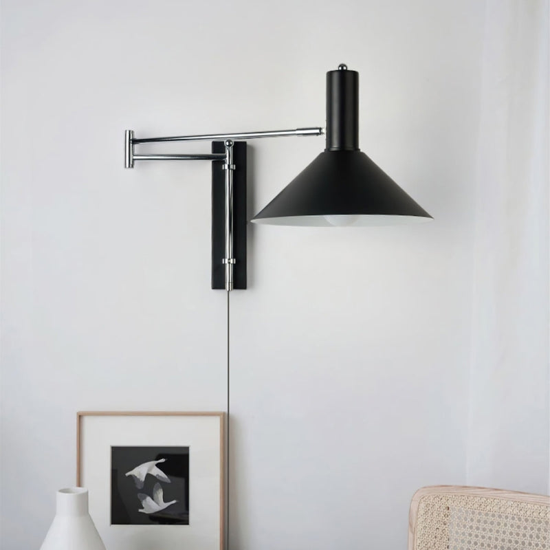 LumiCraft – Verstelbare Wandlamp met Lange Buigbare Arm