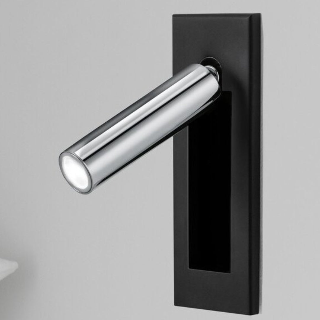 NovaGlow - Moderne wandlamp met verstelbare lichtbundel en handige uitschuifbare schakelaar
