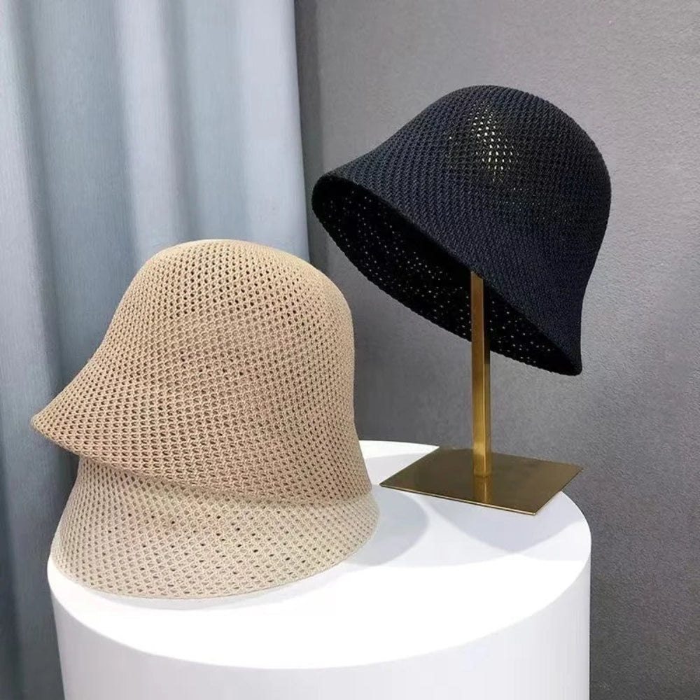 Maria - Elegante zonnehoed met brede rand en inpakbare stijl
