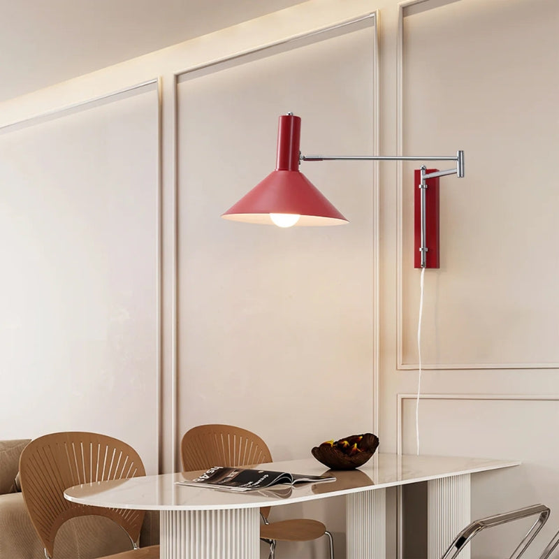 LumiCraft – Verstelbare Wandlamp met Lange Buigbare Arm