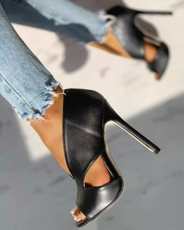 Velia - Stijlvolle Orthopedische Hak Sandalen met Ergonomisch Voetbed