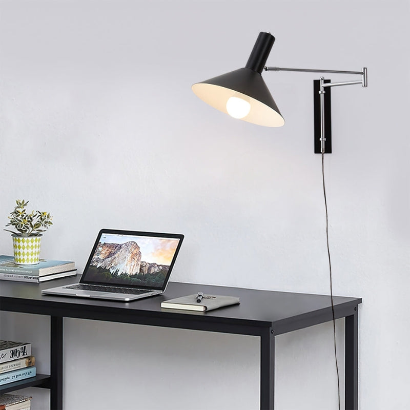 LumiCraft – Verstelbare Wandlamp met Lange Buigbare Arm