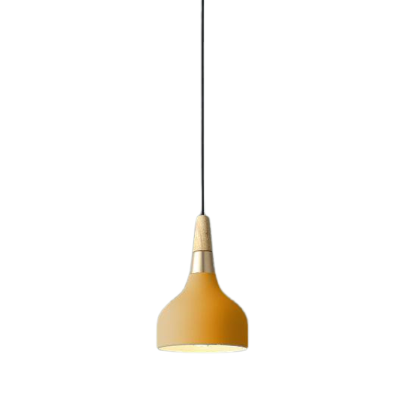 LumeArt – Moderne Macaron Schijf Hanglamp met Levendige Kleuren