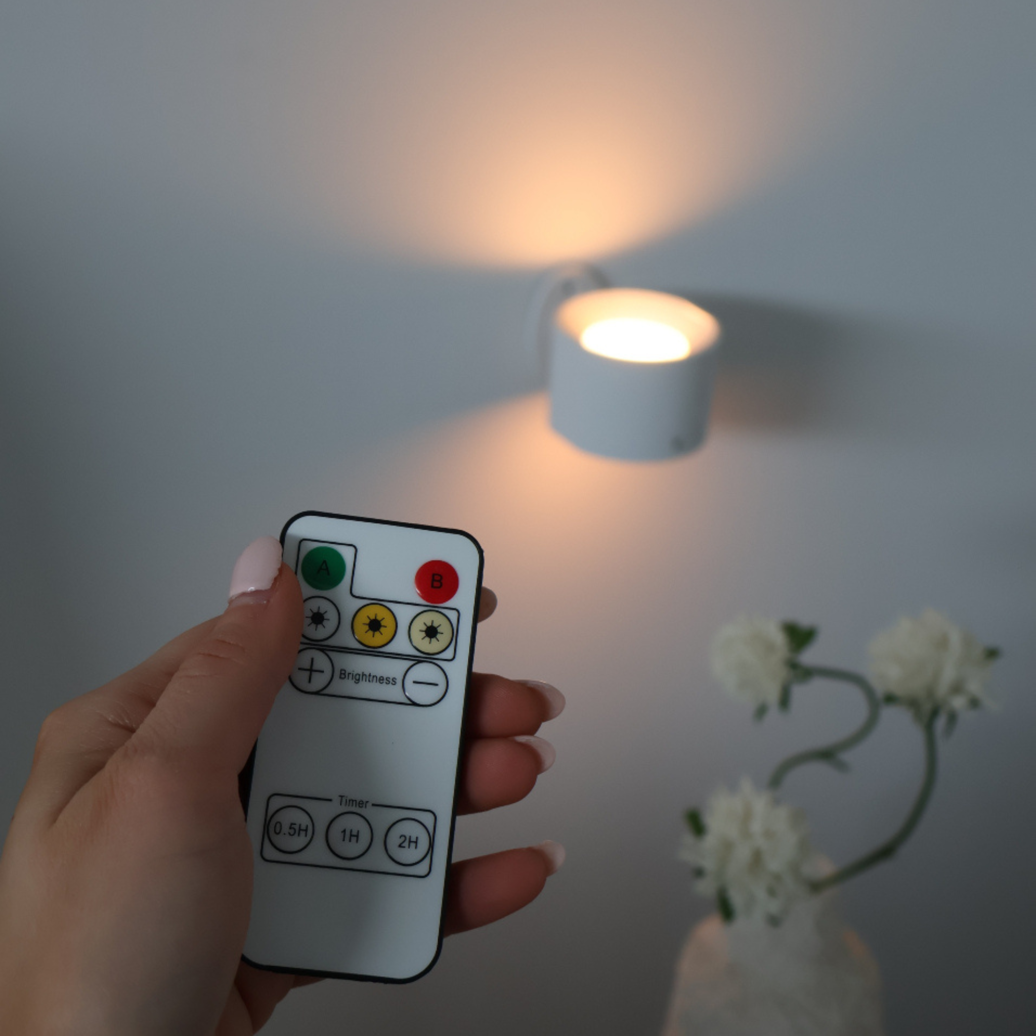 LumiBeam – Op afstand bedienbare LED-spot voor stijlvolle verlichting