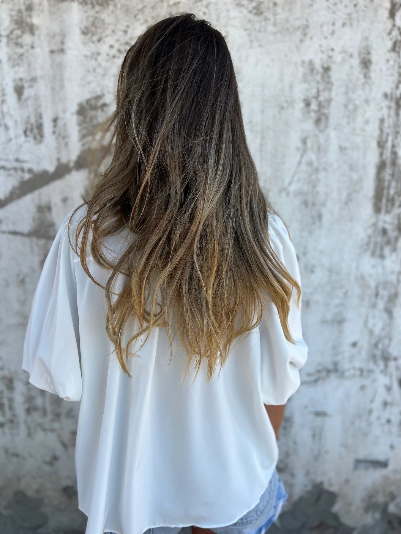 Olivia - Los T-shirt met ronde hals en korte mouwen