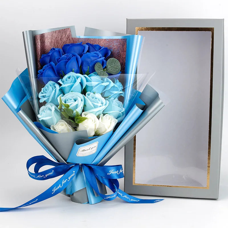 EverBloom – Elegant bloemenboeket met levensechte bloemblaadjes en tijdloze romantische charme