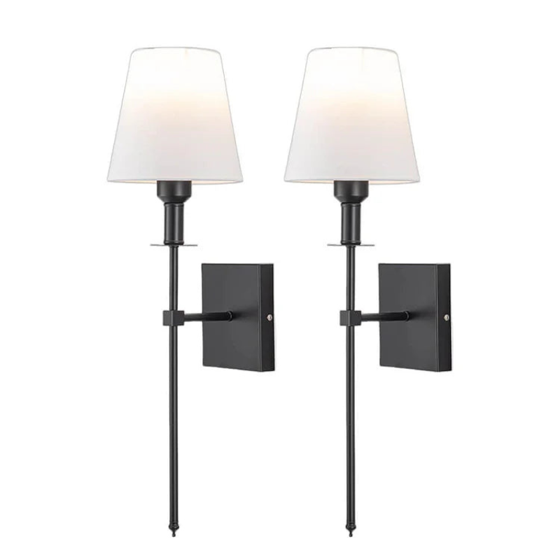GlowCraft – 2 draadloze oplaadbare wandlampen met afstandsbediening