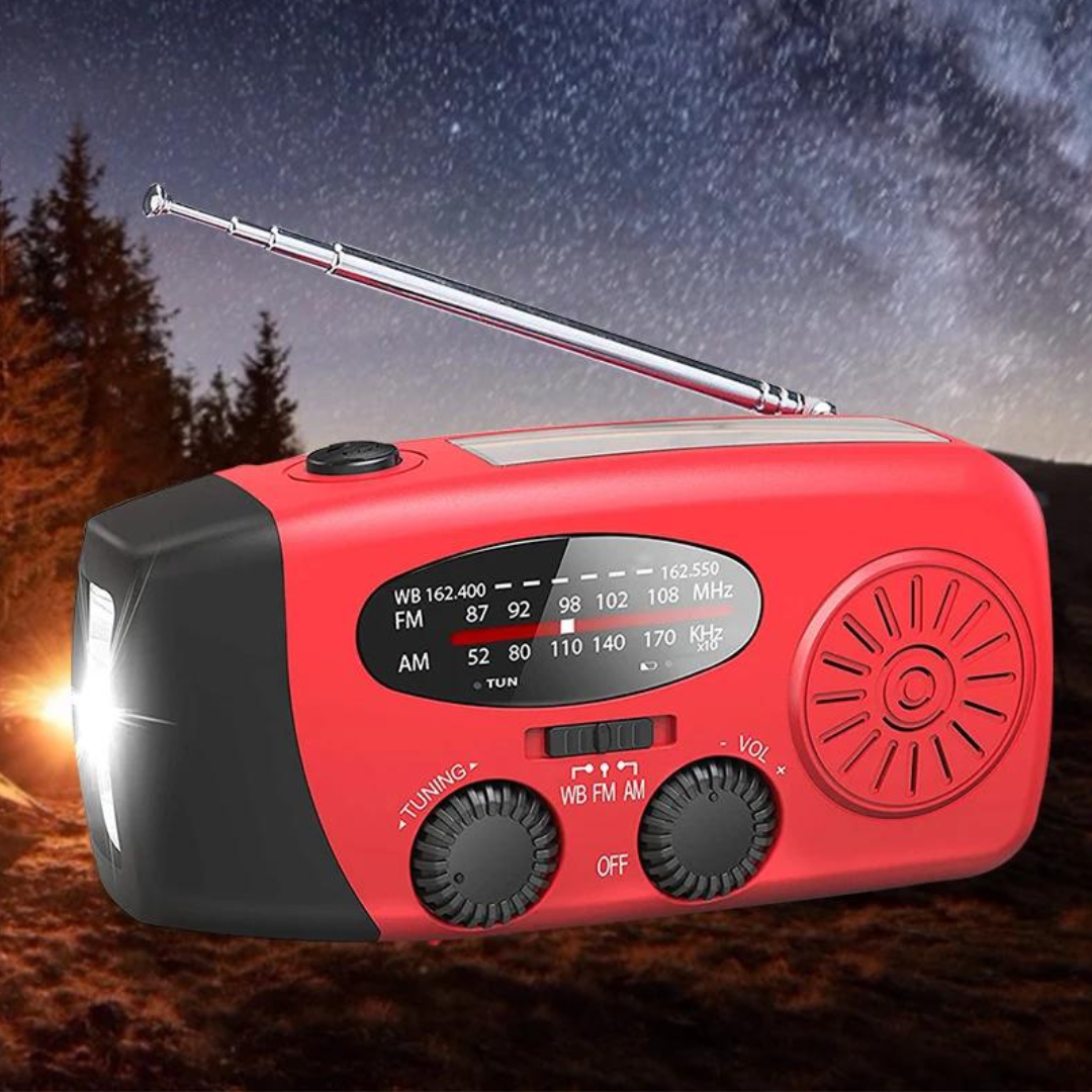 PowerGuard - Essentiële noodradio en zaklamp voor ultieme paraatheid