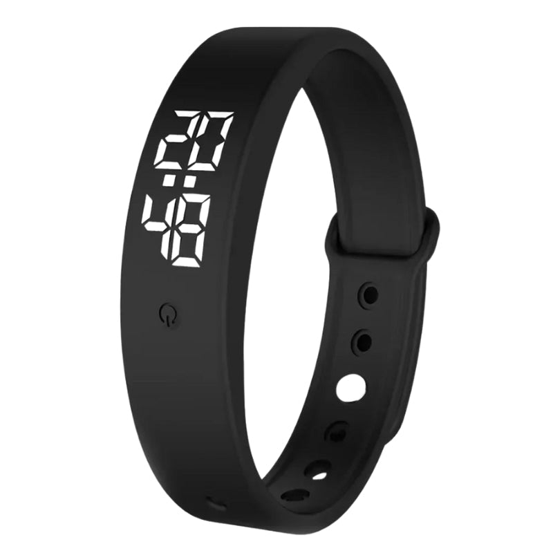 PulseTrack – Smartwatch met Trilalarmen en Helder LED Display