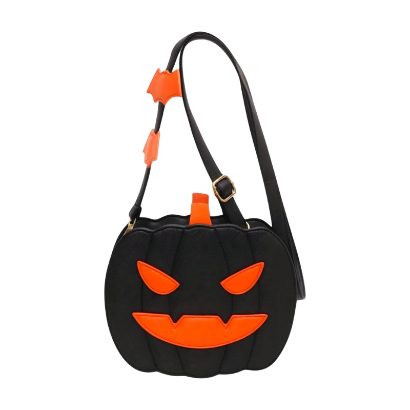 Juna – Halloween schoudertas in pompoenvorm met verstelbare band
