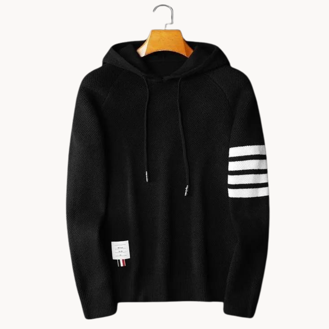 Emery - Knusse Hoodie met verstelbare capuchon met trekkoord en geribde manchetten