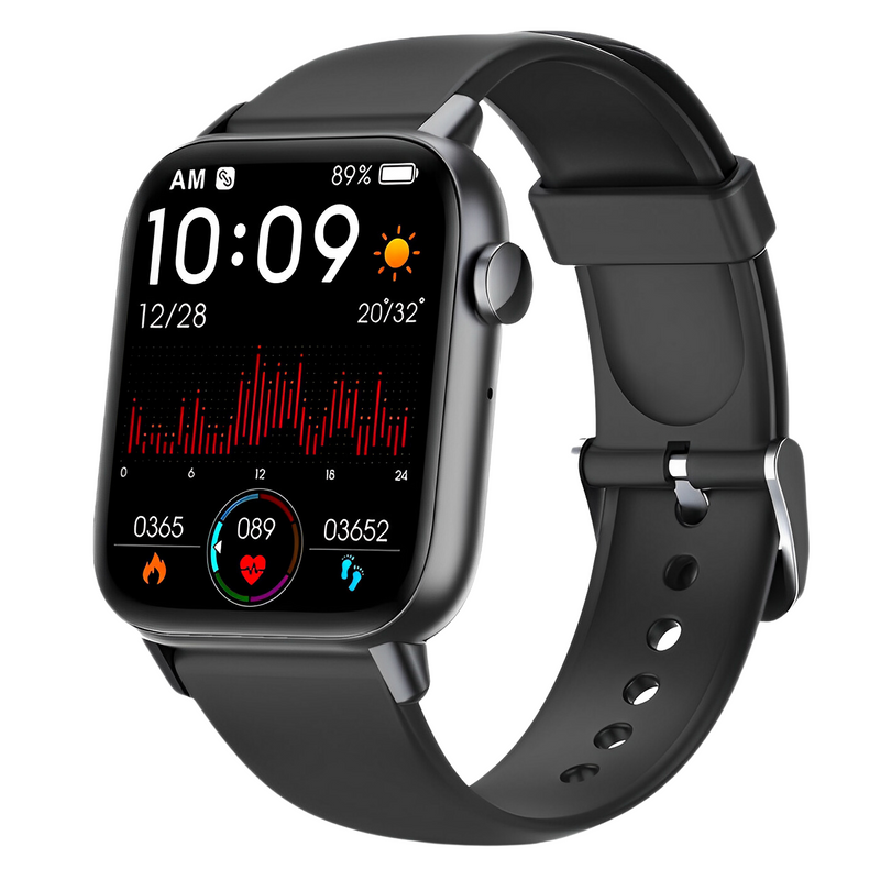 HealthGuard - Geavanceerd Smartwatch met Gezondheidsmonitoring en Gespreksfuncties
