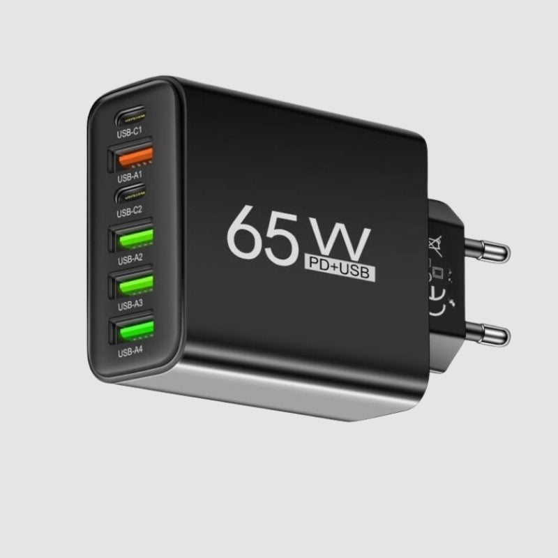 PowerLink - Compacte Multi Port Snellader voor Multifunctioneel Gebruik