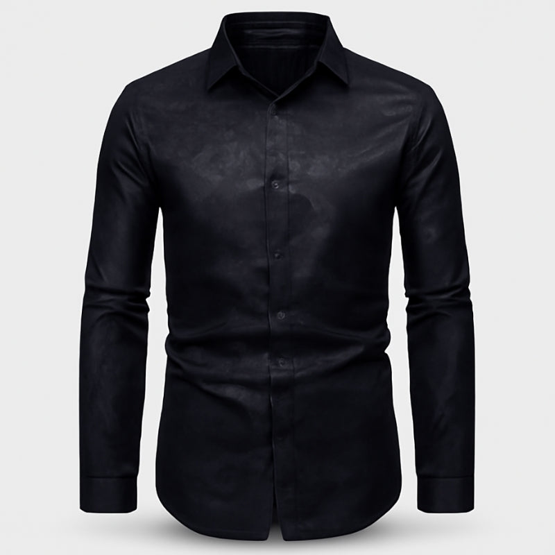 James - Lange Mouwen Shirt met Knoopsluiting en Bloemenprint