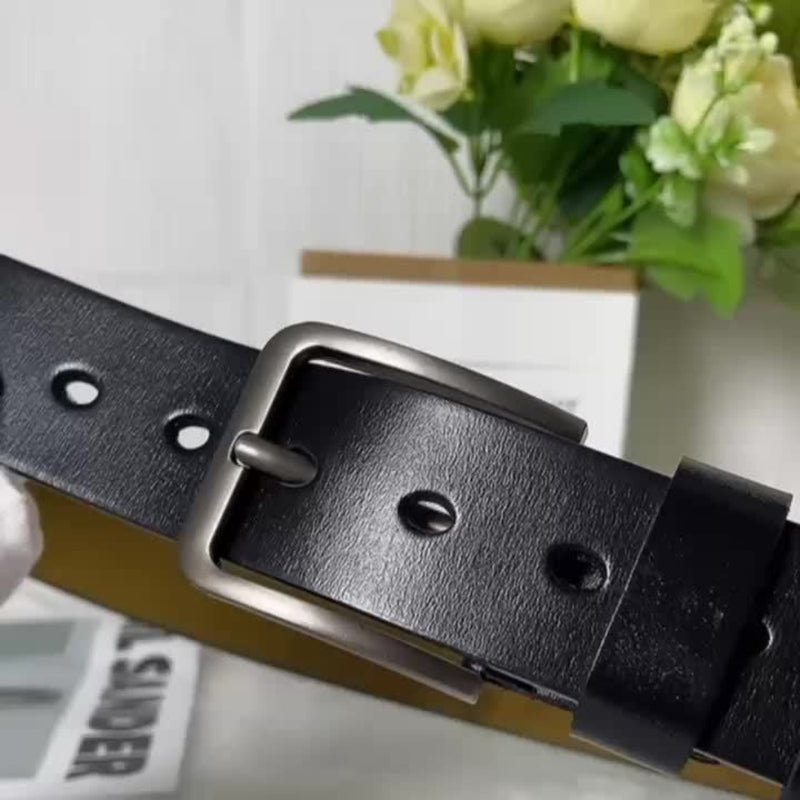 PrimeFold - Klassieke riem met elegante gesp en tijdloos gestructureerd ontwerp