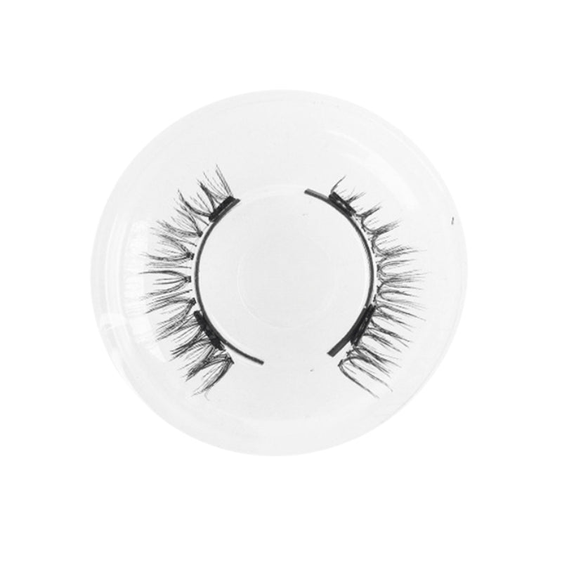 Sofia – Handgemaakt 3D Magnetisch Wimper Set met Volumineuze Zwarte Wimpers en Magnetisch Pincet
