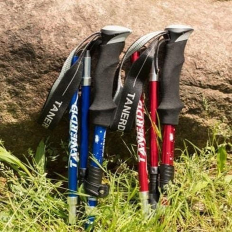 TrailCore – Verstelbare Trekkingstok van Koolstofstaal met Schuimgrip