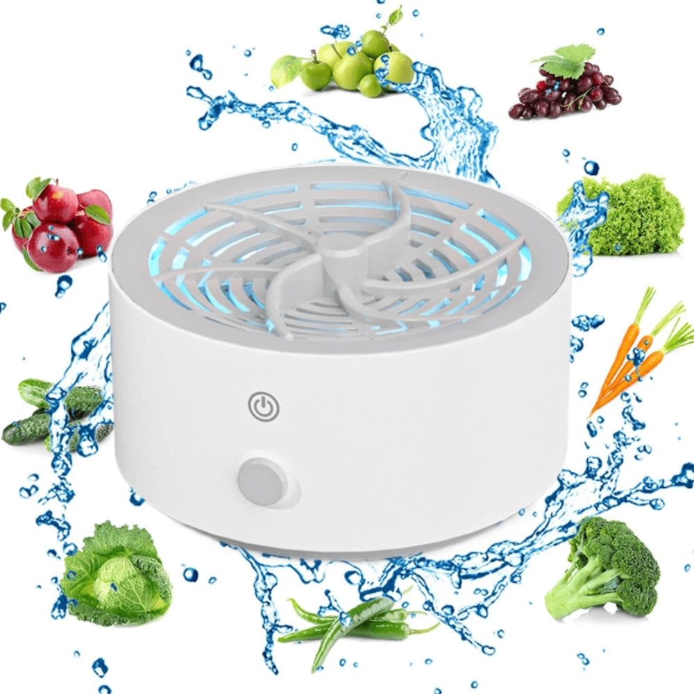 FreshGuard - Compacte voedselreiniger met dieptereinigingsfunctie en USB-oplaadfunctie