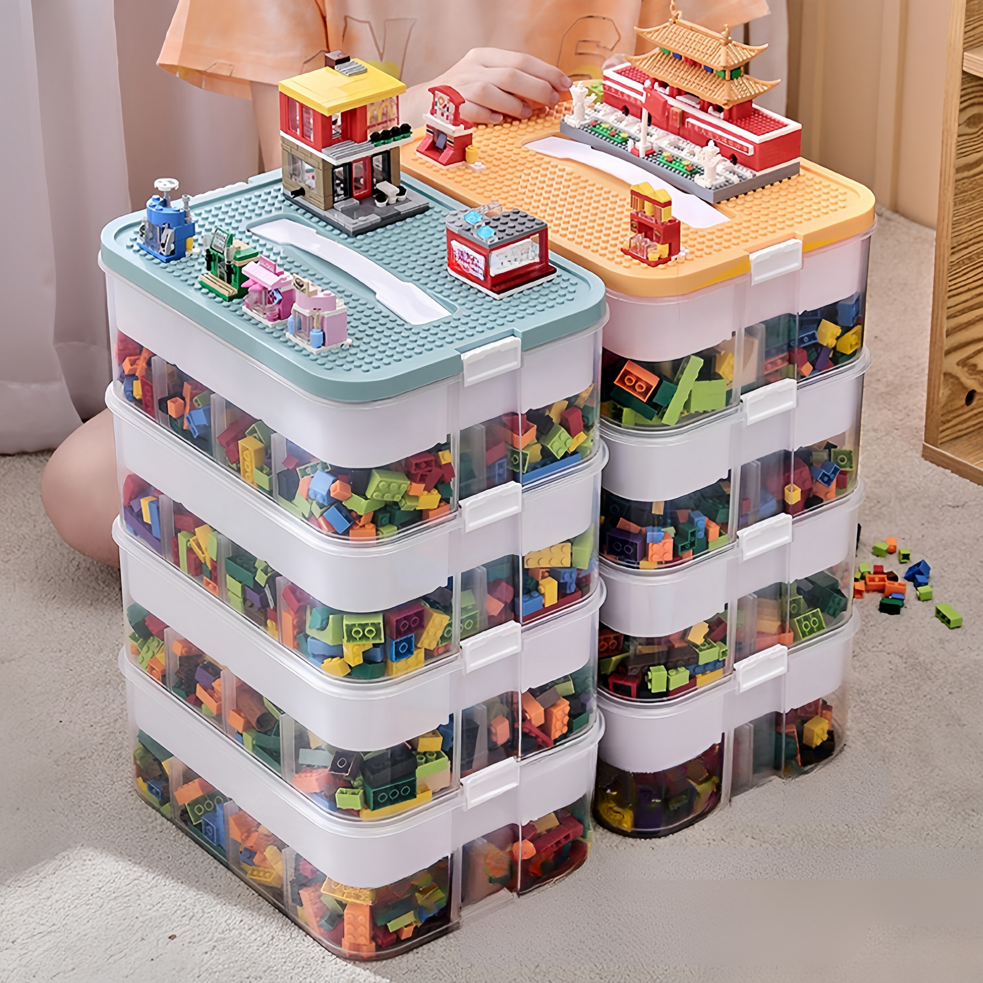 StackEase - Stapelbare Huisorganizer voor slim opbergen