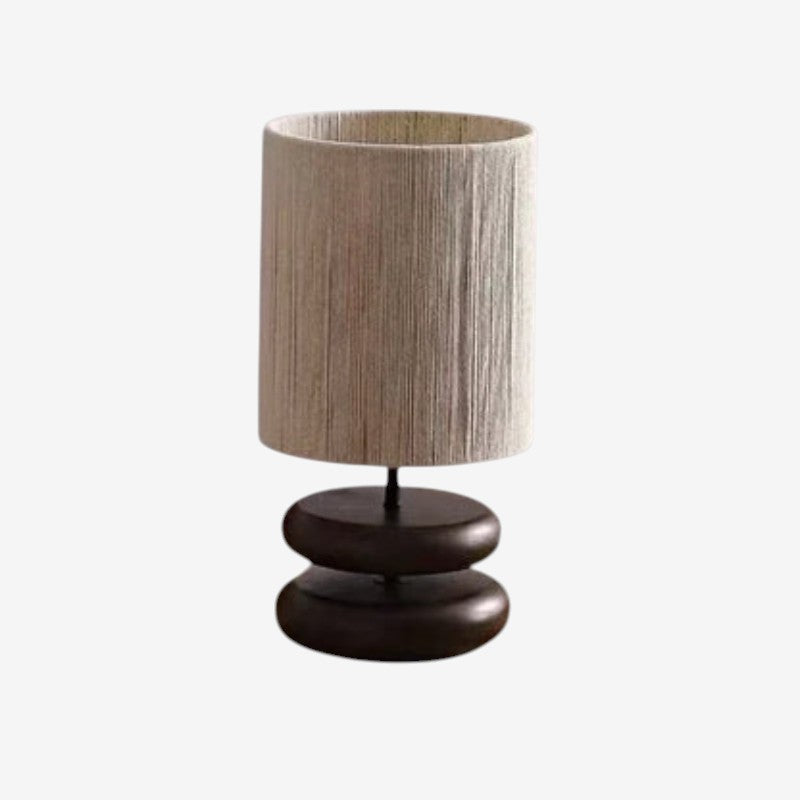 LumeRope – LED Tafellamp met Lampenkap van Touwweefsel voor Decoratieve Sfeer