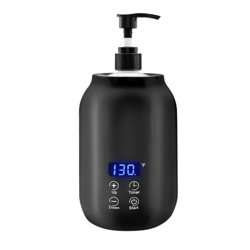 GlowTherm - Draagbare Elektrische Massageolie Verwarmer met Touchbediening en Temperatuurweergave