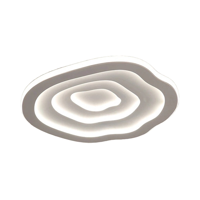 WaveGlow – Moderne Plafondlamp met Golfpatroon en Geïntegreerde LED