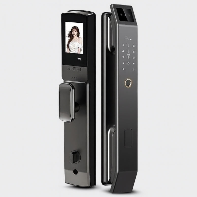 SmartTech - Slim Deurslot met 3D Gezichtsherkenning en Ingebouwde Camera