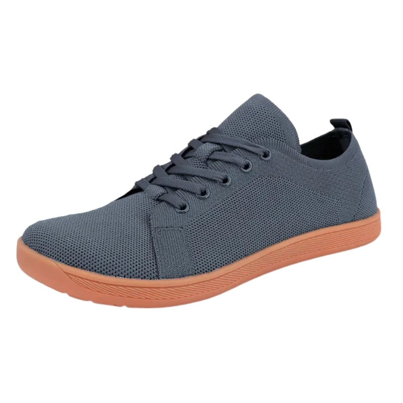 Jess - Ademendbare Barefoot Schoenen met Brede Teenbox en Vetersluiting