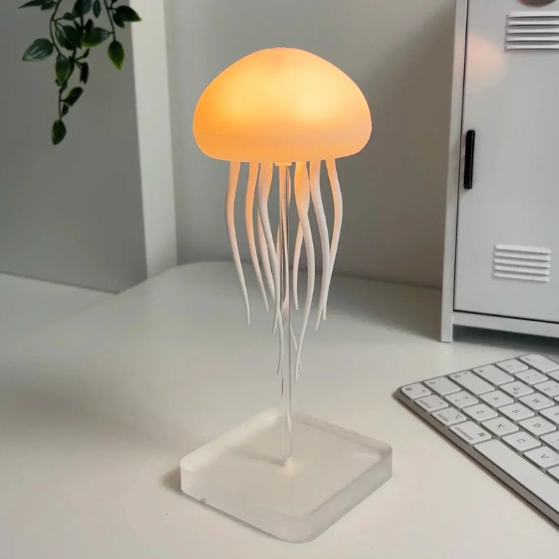 JellyGlow – Boeiende kleurveranderende kwallenlamp met zwevende beweging en rustgevende omgevingslichtweergave