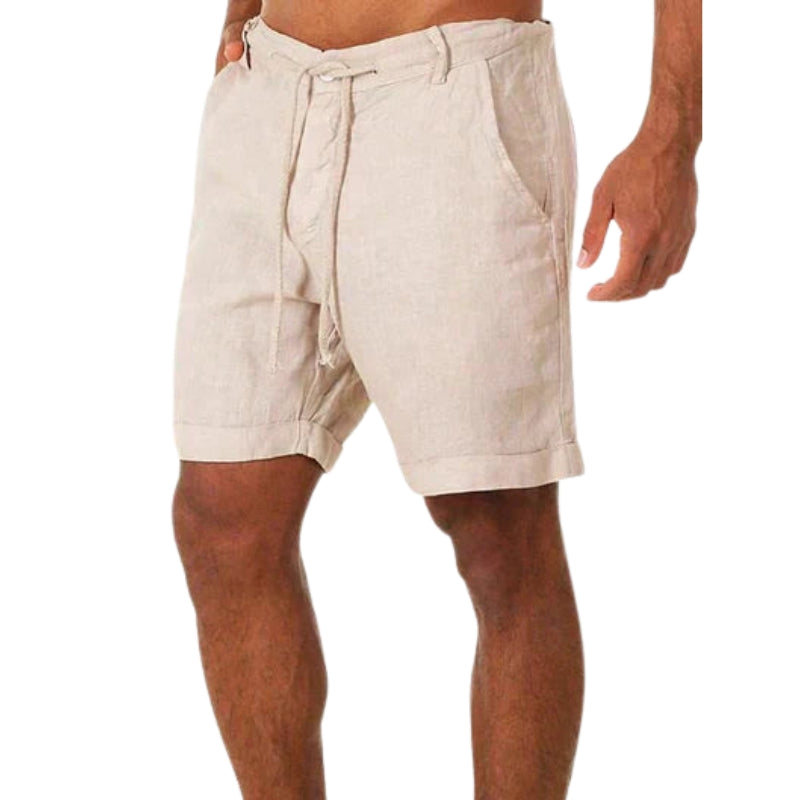 Ethan - Klassieke shorts met zakken en trekkoord in de taille