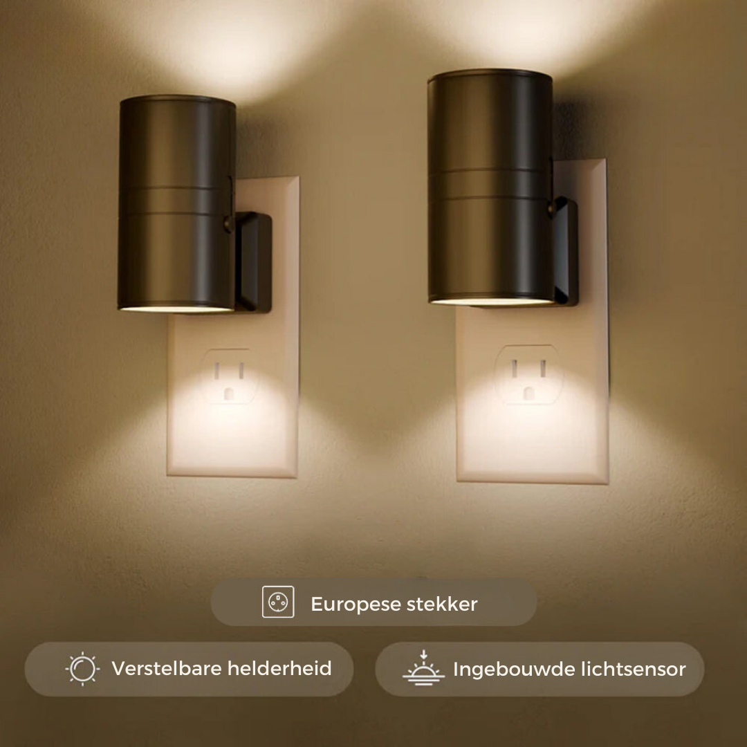 LumeBright – Moderne wandlamp met verstelbaar licht en slimme sensor