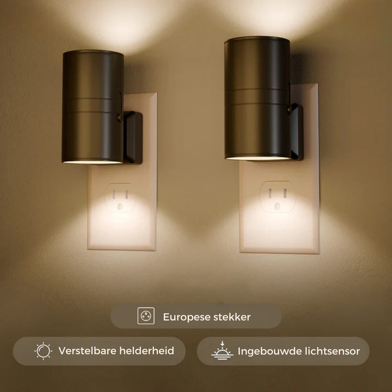 LumeBright – Moderne wandlamp met verstelbaar licht en slimme sensor